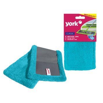 Запаска-МОП для швабри Classic з мікрофібри бірюзова, ТМ York 81090 фото
