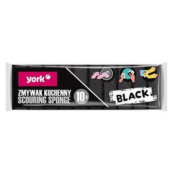 Губка для посуду BLACK 10 шт., ТМ York 030310 фото