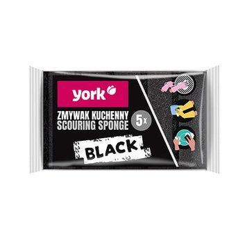Губка для посуду BLACK MAXI 5 шт., ТМ York 030330 фото
